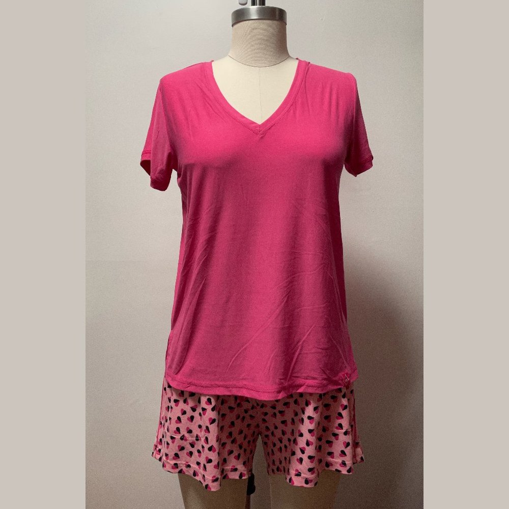 Sweet Hearts V-Tee & Short Set NWT – Pink Size S